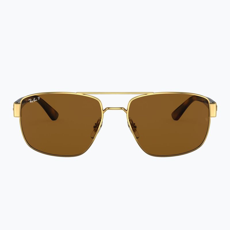 Окуляри сонцезахисні Ray-Ban RB3663 arista gold/brown 2