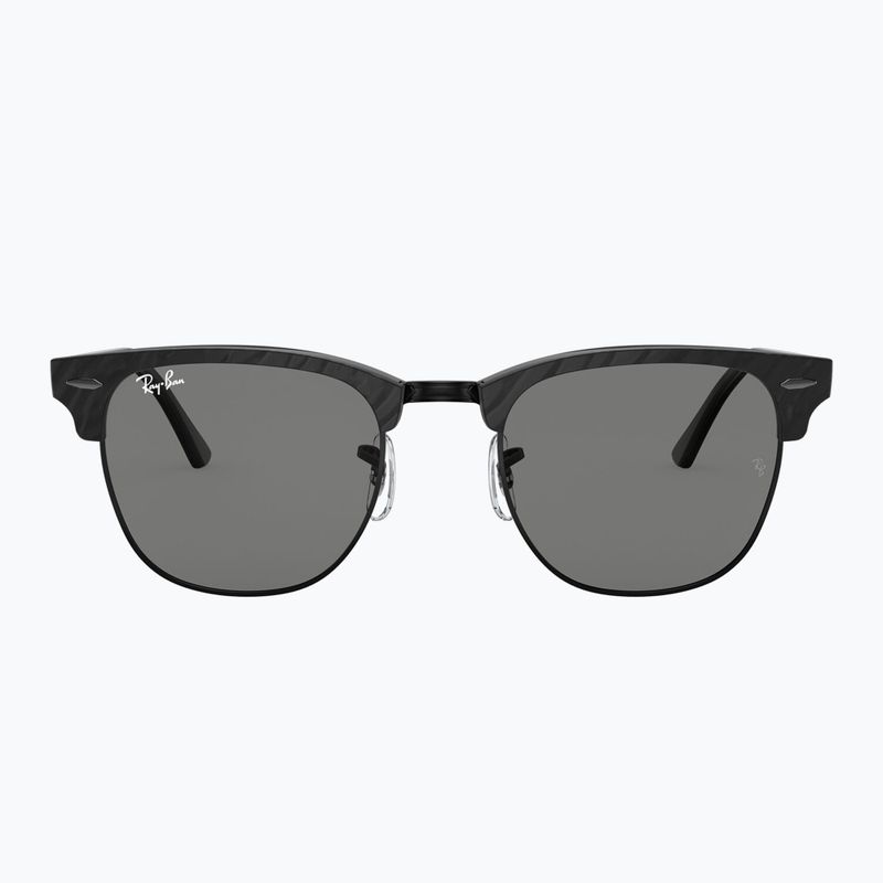 Окуляри сонцезахисні Ray-Ban Clubmaster Marble black/dark grey 2
