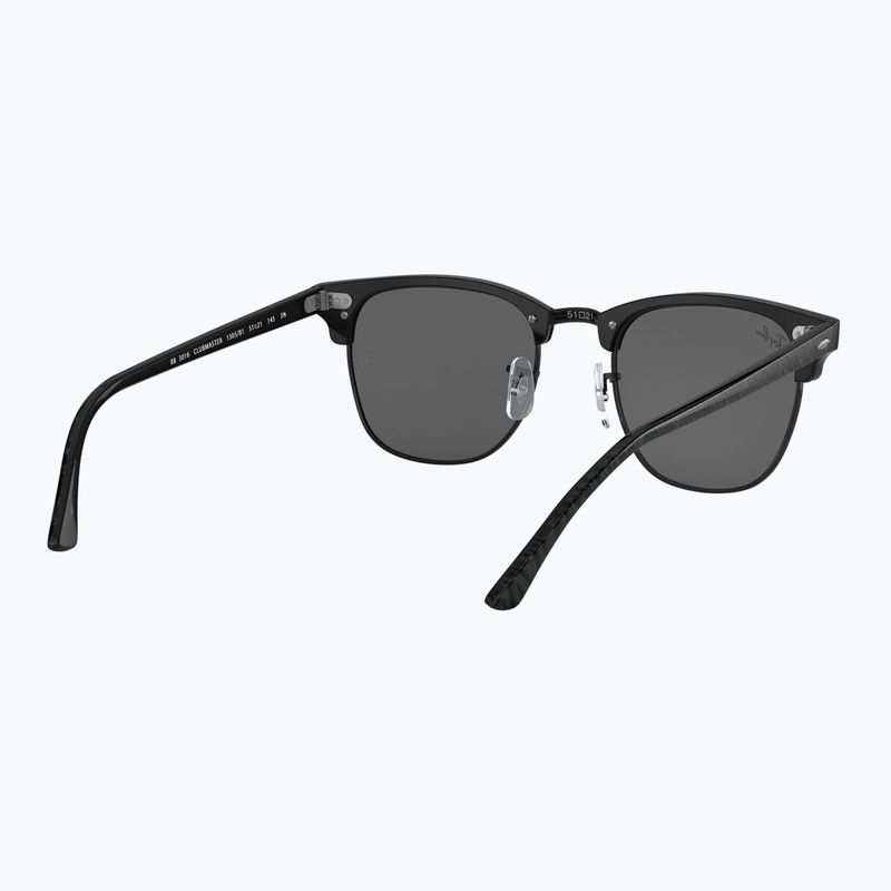Окуляри сонцезахисні Ray-Ban Clubmaster Marble black/dark grey 6