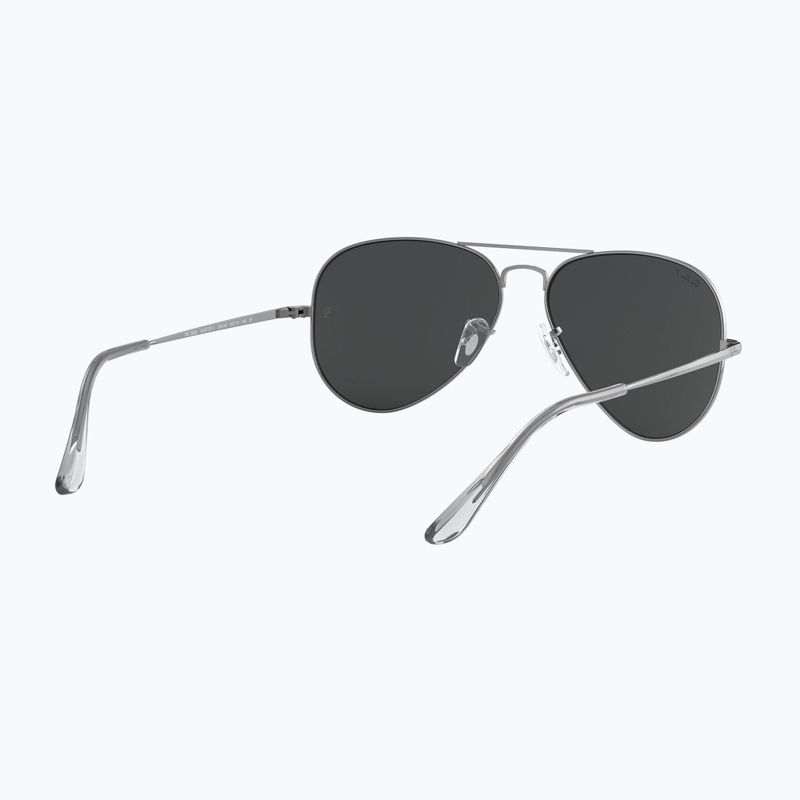 Окуляри сонцезахисні Ray-Ban Aviator Metal II bronze/black polarized 6