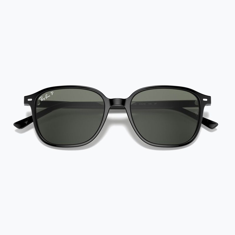 Окуляри сонцезахисні Ray-Ban Leonard black/green g-15 polarized 3