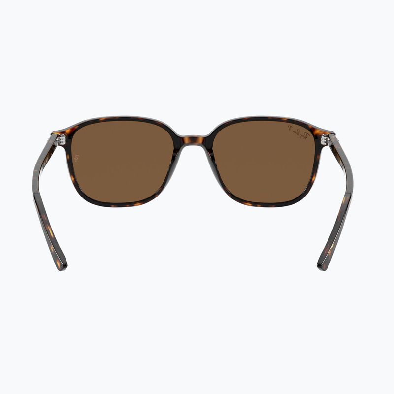 Окуляри сонцезахисні Ray-Ban Leonard tortoise/brown polarized 5