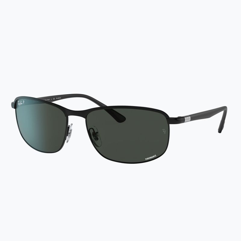 Окуляри сонцезахисні Ray-Ban Rb3671 Polarized+ Lenses black/dark grey polarized+ 4