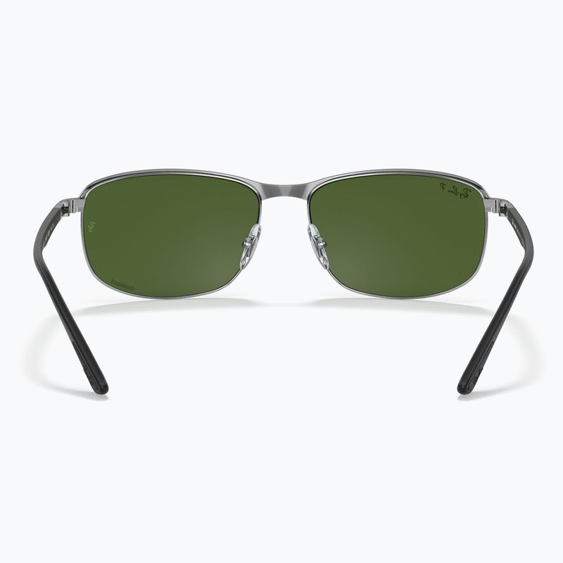 Окуляри сонцезахисні Ray-Ban Rb3671 Polarized+ Lenses black silver/dark green polarized+ 5