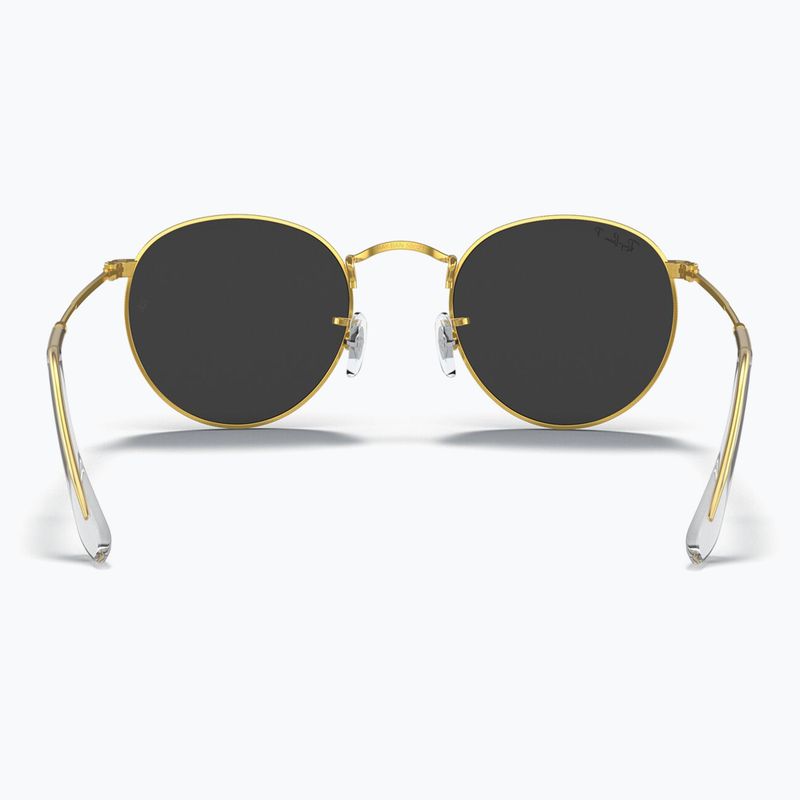 Окуляри сонцезахисні Ray-Ban Round Metal gold/black polarized 5