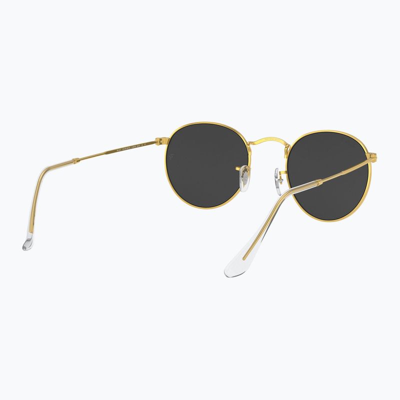 Окуляри сонцезахисні Ray-Ban Round Metal gold/black polarized 6