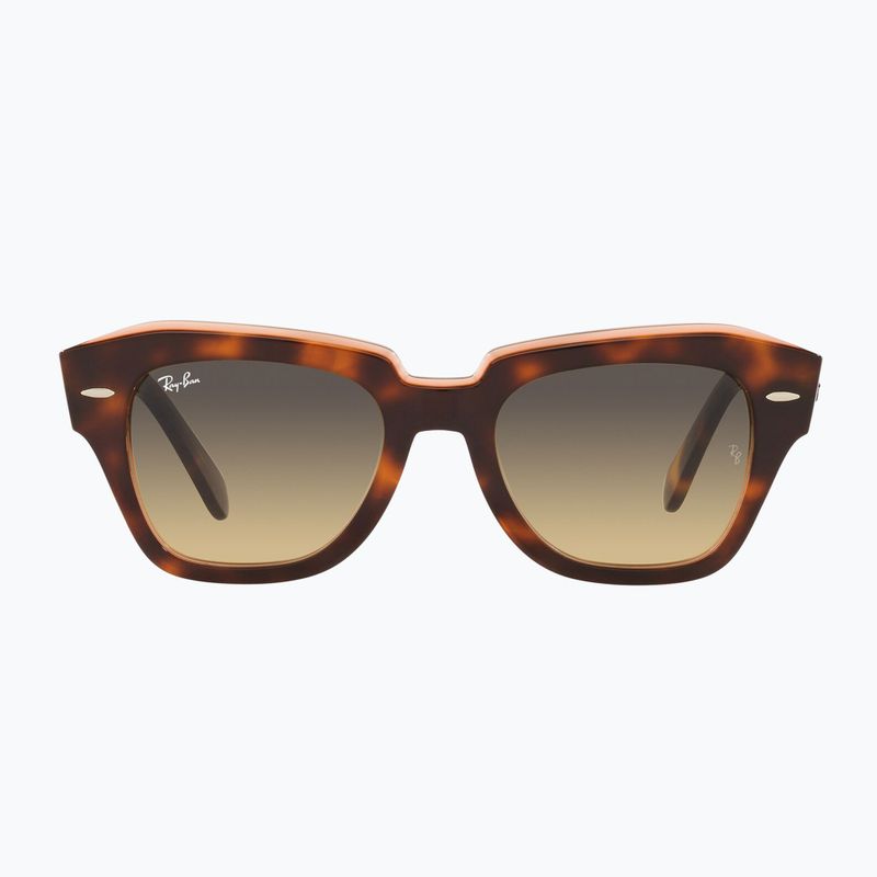 Окуляри сонцезахисні Ray-Ban State Street brown/brown gradient 2