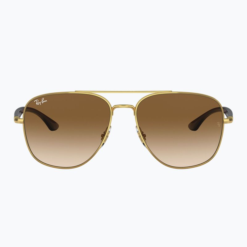 Окуляри сонцезахисні Ray-Ban RB3683 arista gold/brown 2
