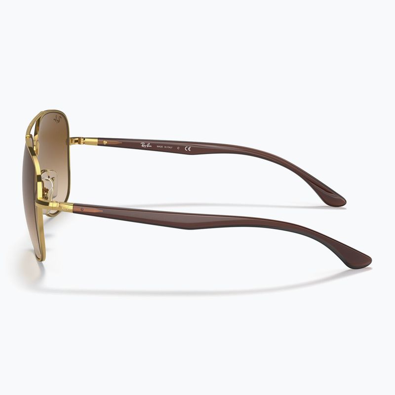Окуляри сонцезахисні Ray-Ban RB3683 arista gold/brown 7