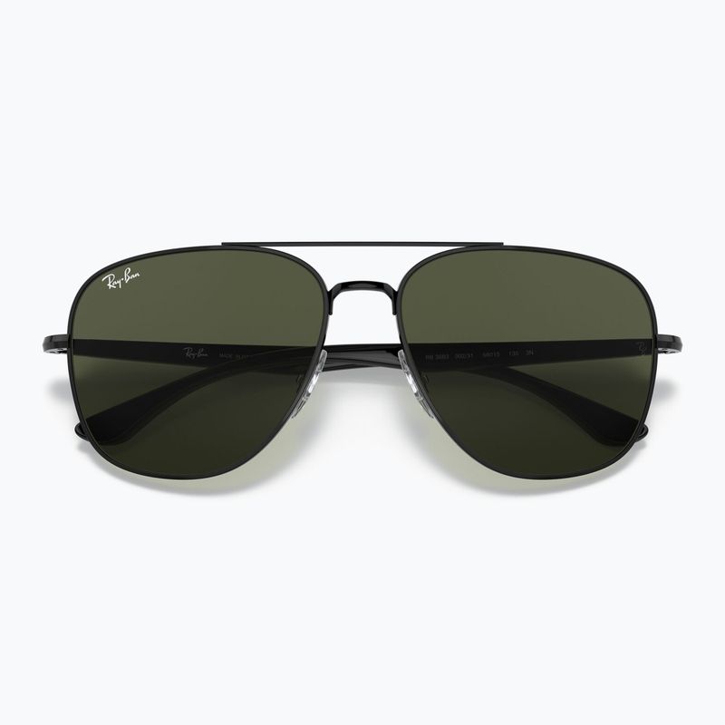 Окуляри сонцезахисні Ray-Ban RB3683 black/green g-15 3