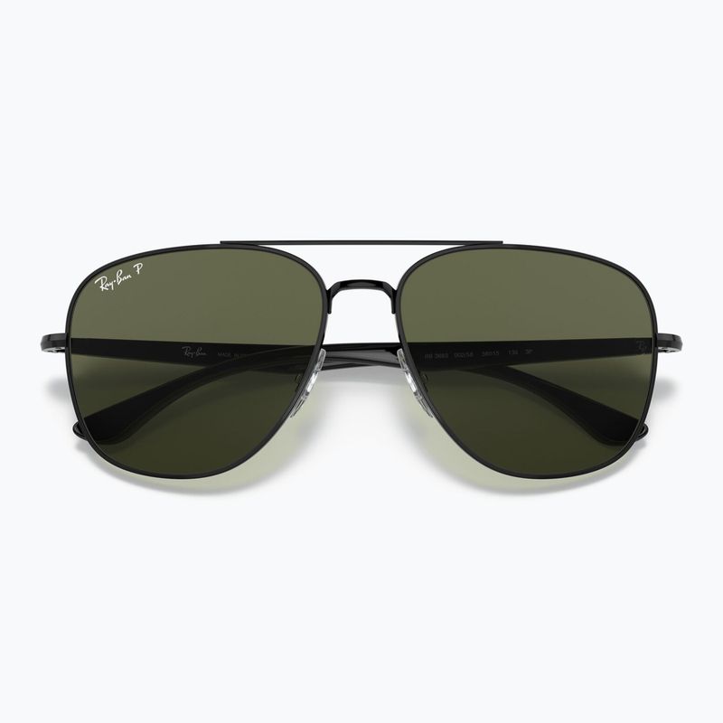 Окуляри сонцезахисні Ray-Ban RB3683 black/green g-15 polarized 3