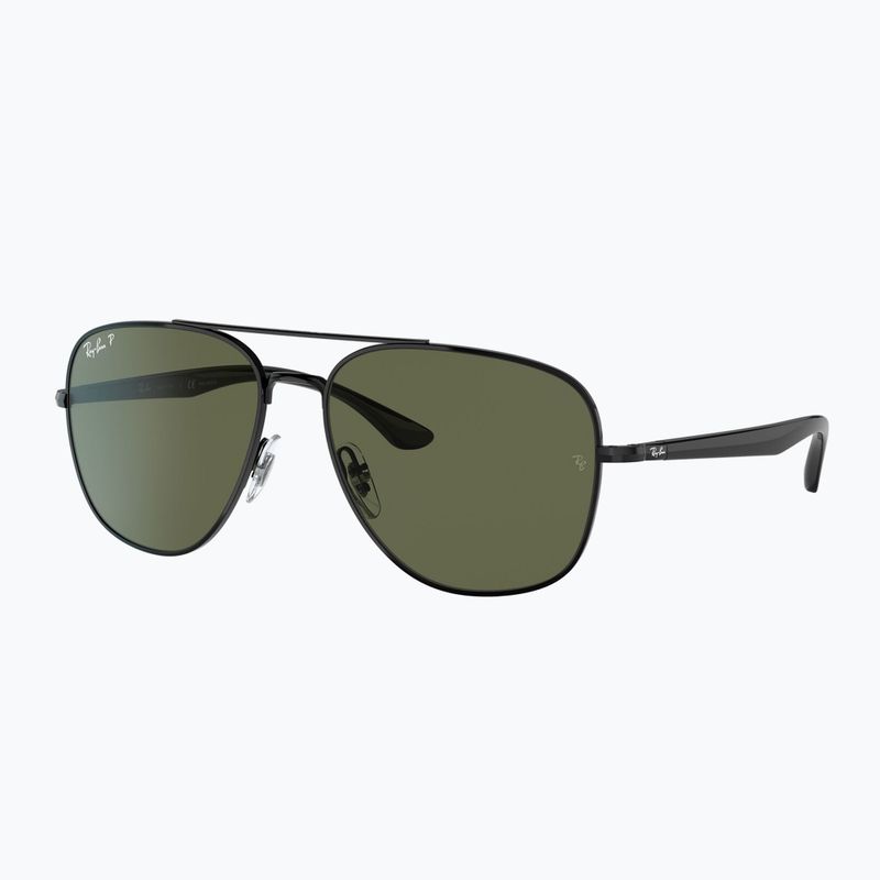 Окуляри сонцезахисні Ray-Ban RB3683 black/green g-15 polarized 4
