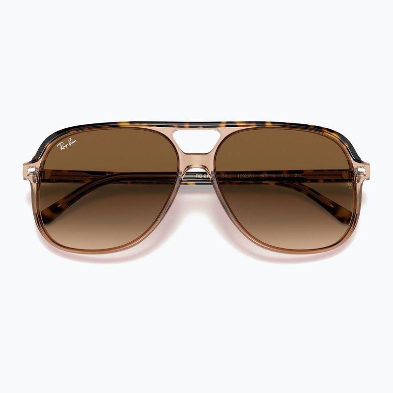 Окуляри сонцезахисні Ray-Ban Bill havana brown/transparent brown 3