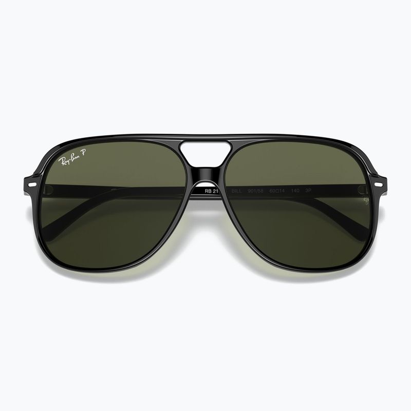 Окуляри сонцезахисні Ray-Ban Bill black/green g-15 3