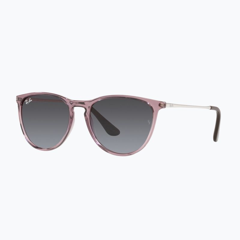 Окуляри сонцезахисні дитячі Ray-Ban Erika transparent violet/grey gradient 4