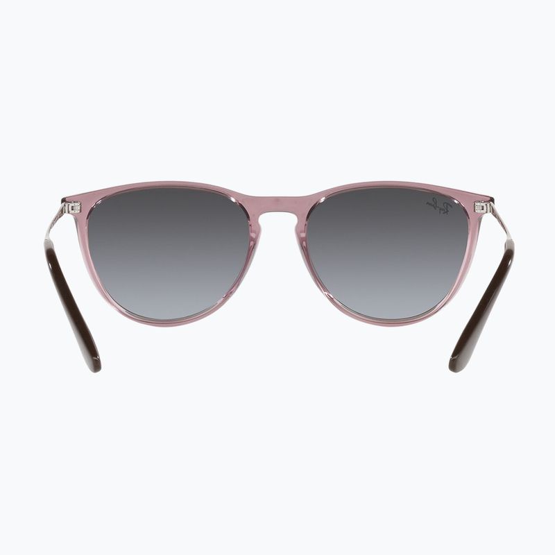 Окуляри сонцезахисні дитячі Ray-Ban Erika transparent violet/grey gradient 5