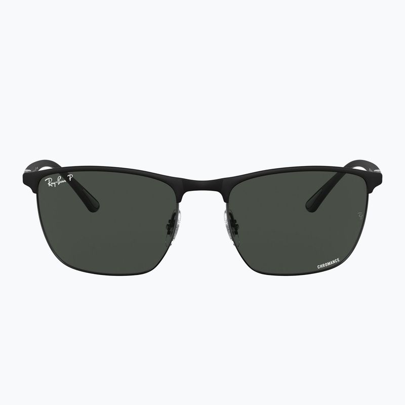 Окуляри сонцезахисні Ray-Ban RB3686 Polarized+ Lenses matte black/dark grey polarized+ 2