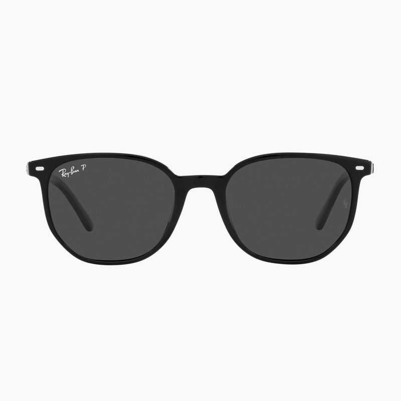Окуляри сонцезахисні Ray-Ban Elliot black/black polarized 2