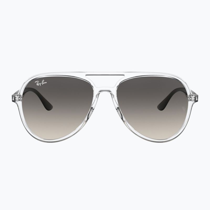 Окуляри сонцезахисні Ray-Ban RB4376 polarized transparent/grey gradient 2