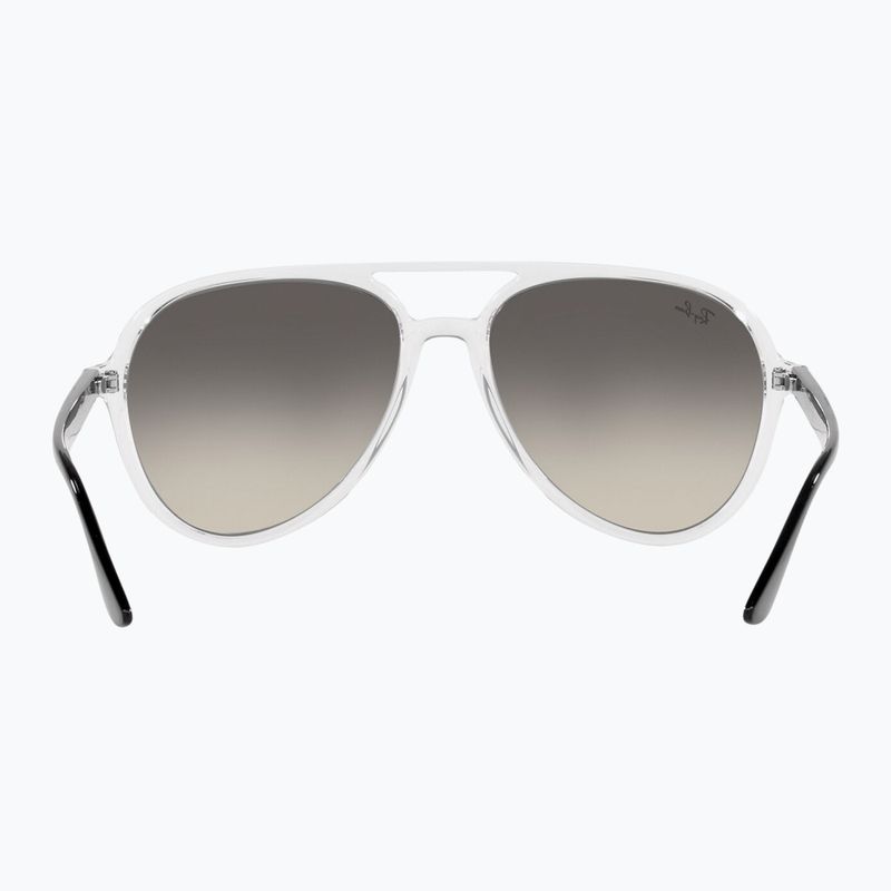 Окуляри сонцезахисні Ray-Ban RB4376 polarized transparent/grey gradient 3