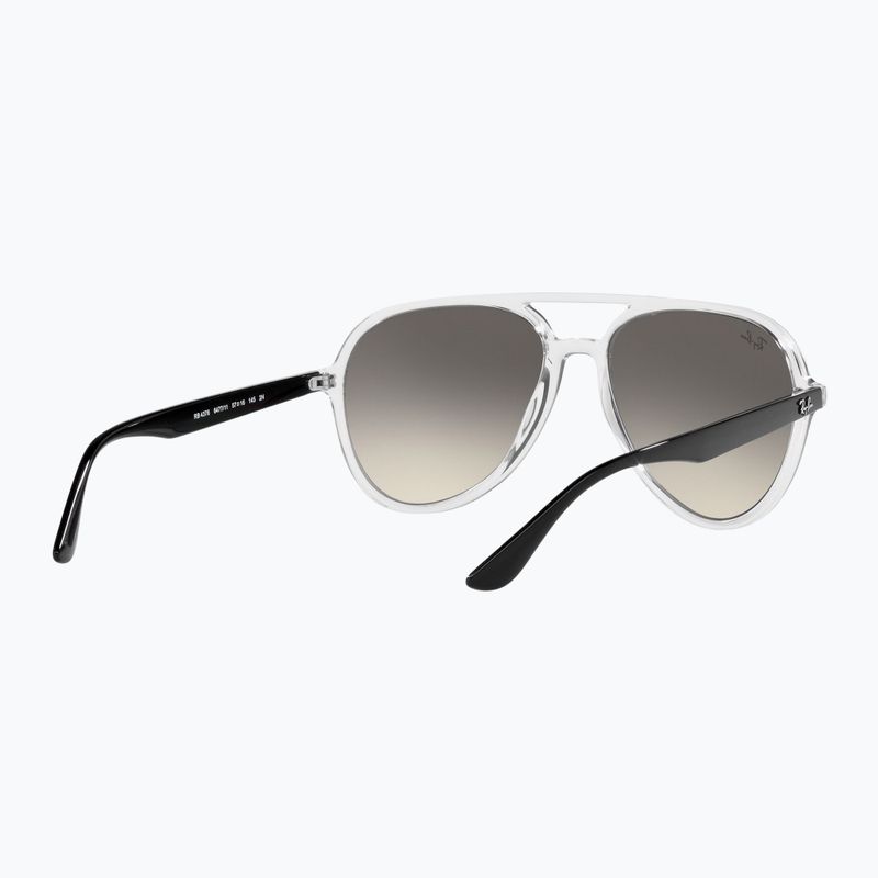Окуляри сонцезахисні Ray-Ban RB4376 polarized transparent/grey gradient 4