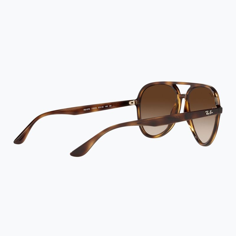 Окуляри сонцезахисні Ray-Ban RB4376 havana/brown gradient 4