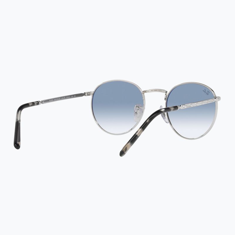 Окуляри сонцезахисні Ray-Ban New Round silver/blue 6