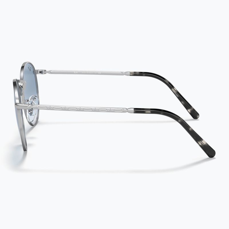 Окуляри сонцезахисні Ray-Ban New Round silver/blue 7