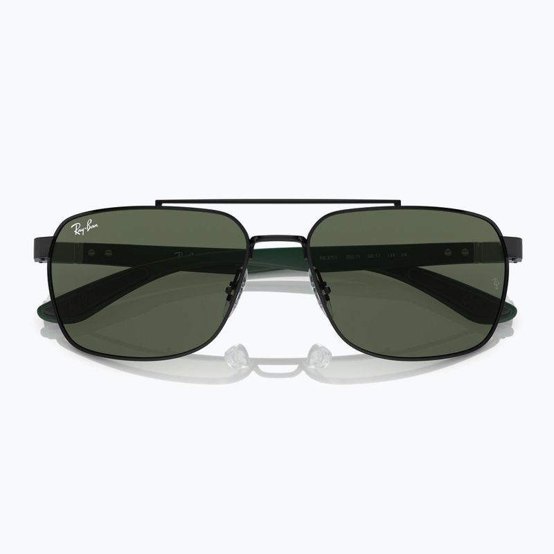 Окуляри сонцезахисні Ray-Ban RB3701 black/dark green 3