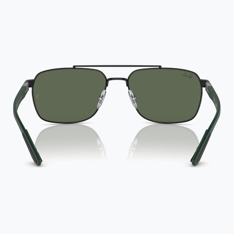 Окуляри сонцезахисні Ray-Ban RB3701 black/dark green 5