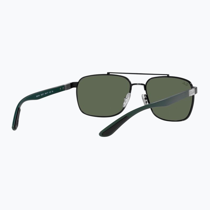 Окуляри сонцезахисні Ray-Ban RB3701 black/dark green 6
