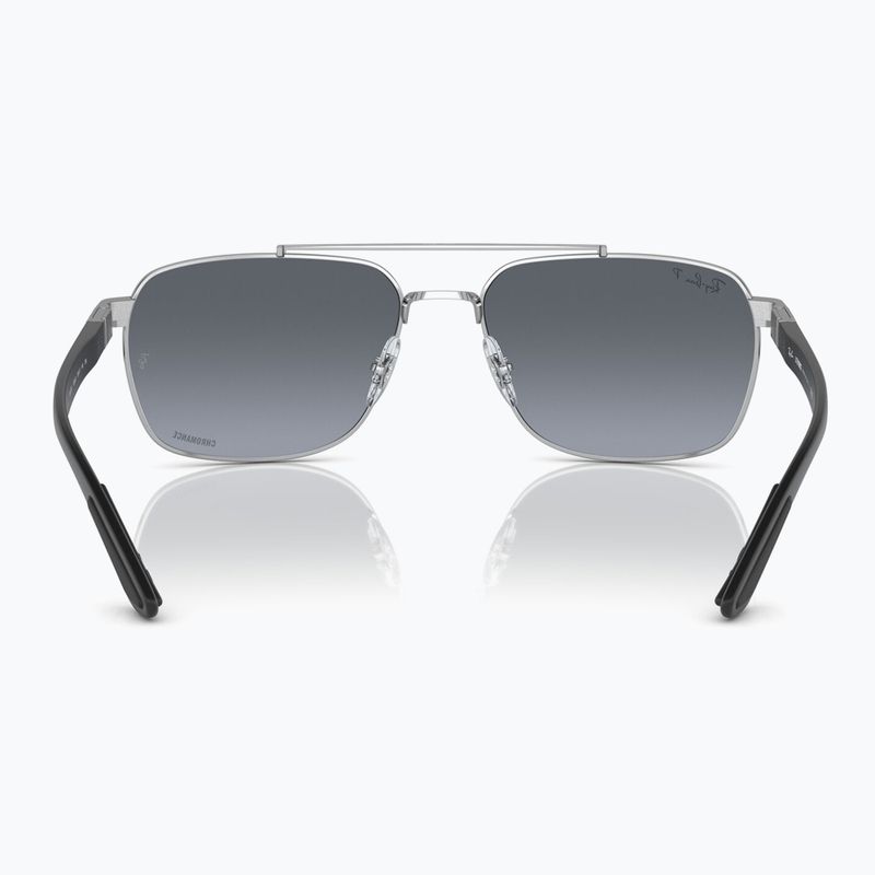 Окуляри сонцезахисні Ray-Ban RB3701 Polarized+ Lenses silver/blue gold polarized+ 5