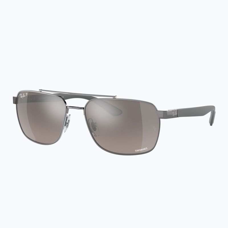 Окуляри сонцезахисні Ray-Ban RB3701 Polarized+ Lenses brass/grey polarized+ 4