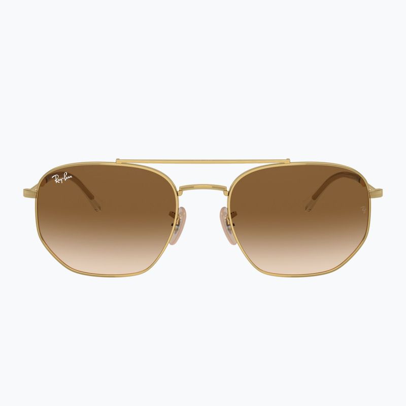 Окуляри сонцезахисні Ray-Ban RB3707 Polarized+ Lenses arista gold/brown 2