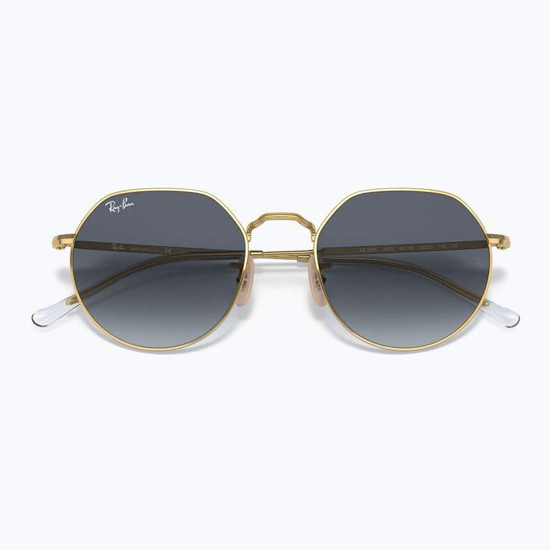 Окуляри сонцезахисні Ray-Ban Jack arista gold/blue grey 3