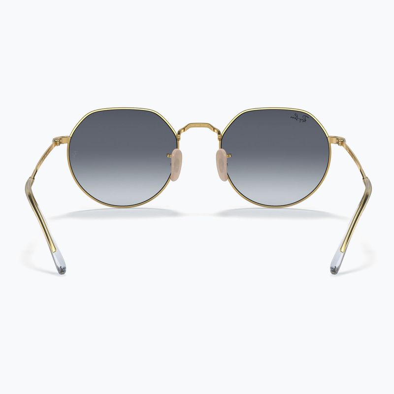 Окуляри сонцезахисні Ray-Ban Jack arista gold/blue grey 5