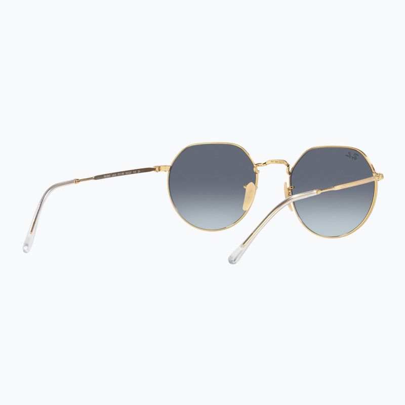 Окуляри сонцезахисні Ray-Ban Jack arista gold/blue grey 6