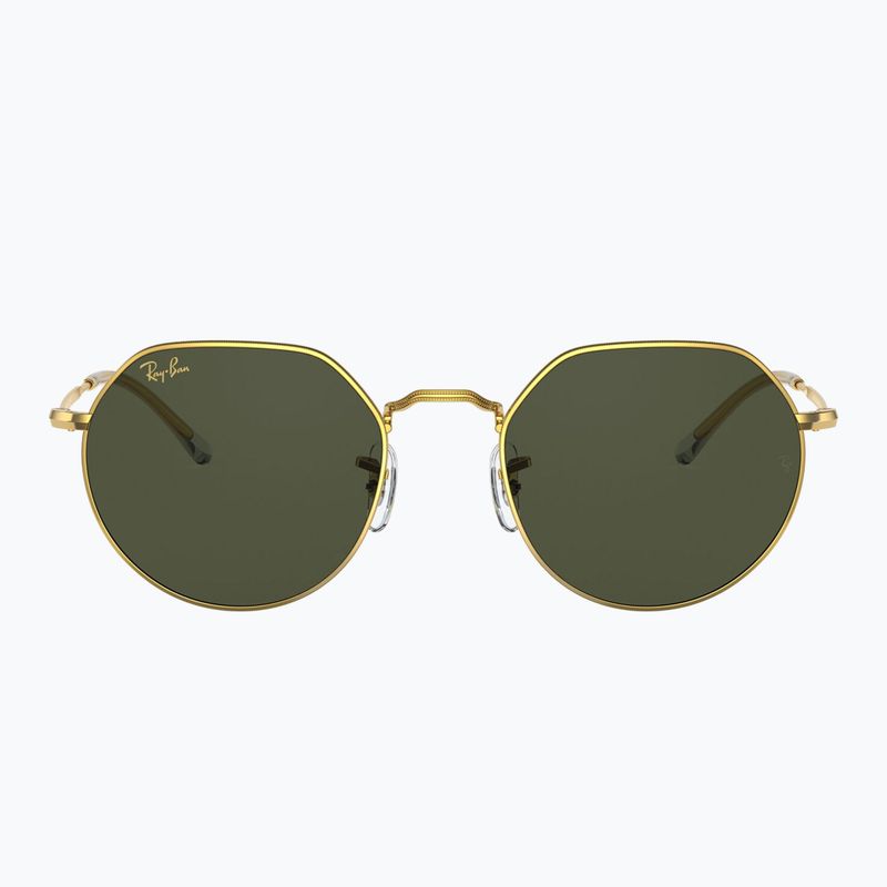 Окуляри сонцезахисні Ray-Ban Jack gold/green 2