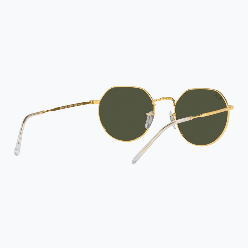 Окуляри сонцезахисні Ray-Ban Jack gold/green 6