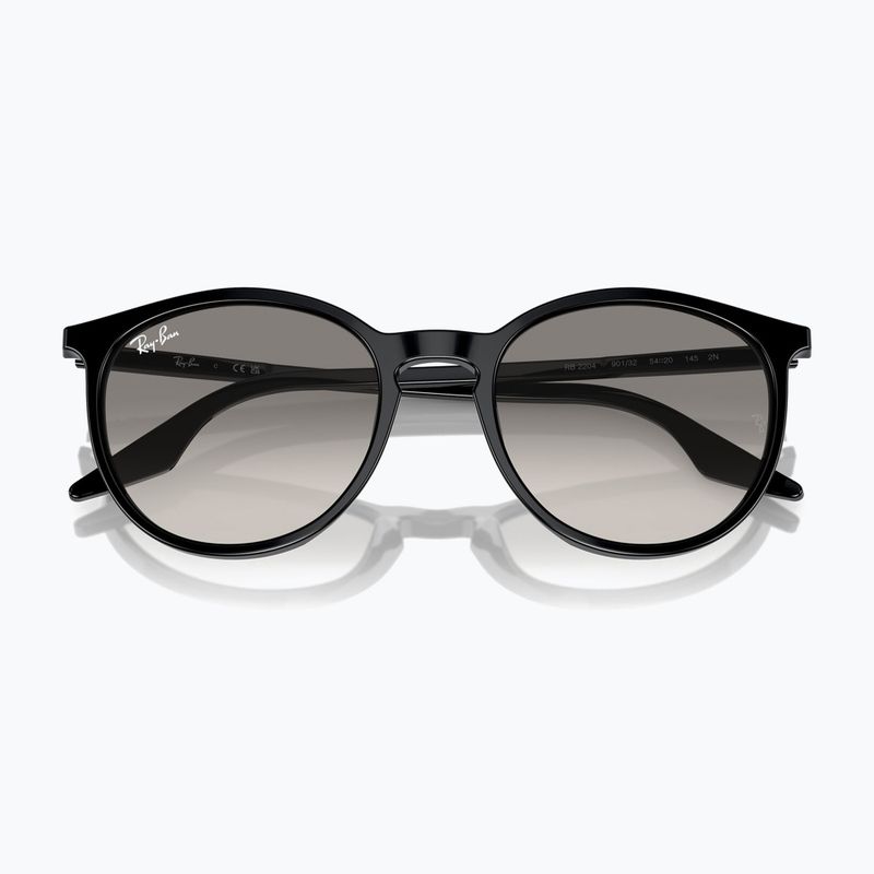 Окуляри сонцезахисні Ray-Ban RB2204 black/light grey 3