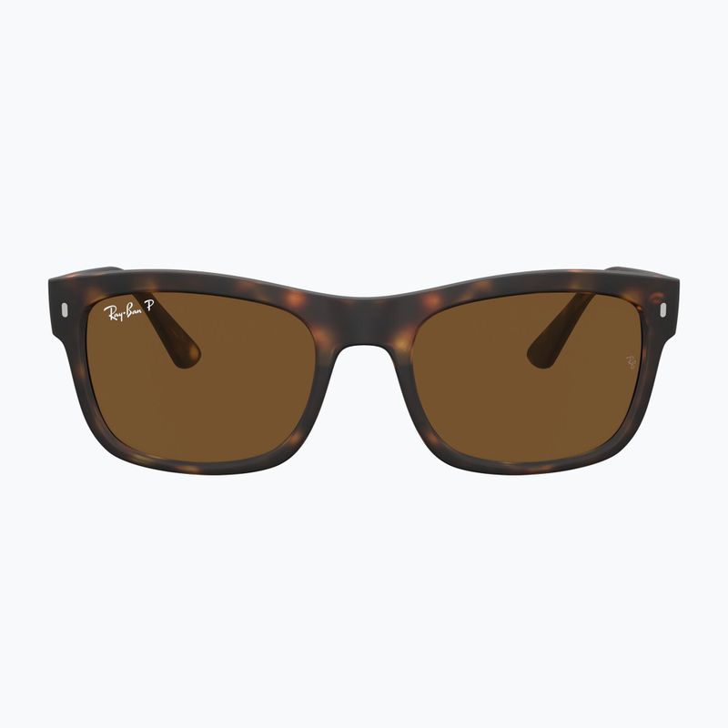 Окуляри сонцезахисні Ray-Ban RB4428 havana matte/brown polarized 2