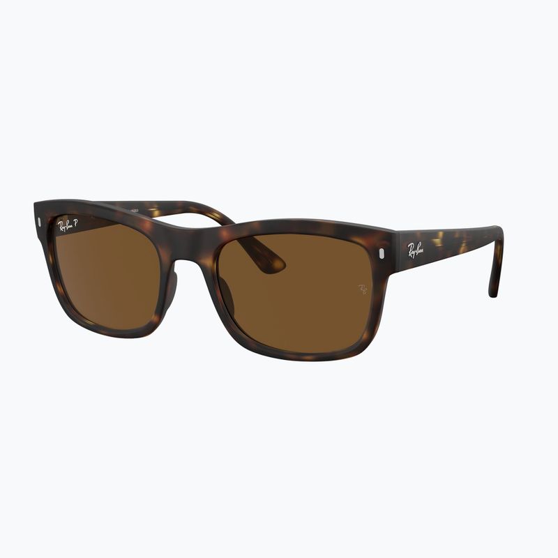 Окуляри сонцезахисні Ray-Ban RB4428 havana matte/brown polarized 4