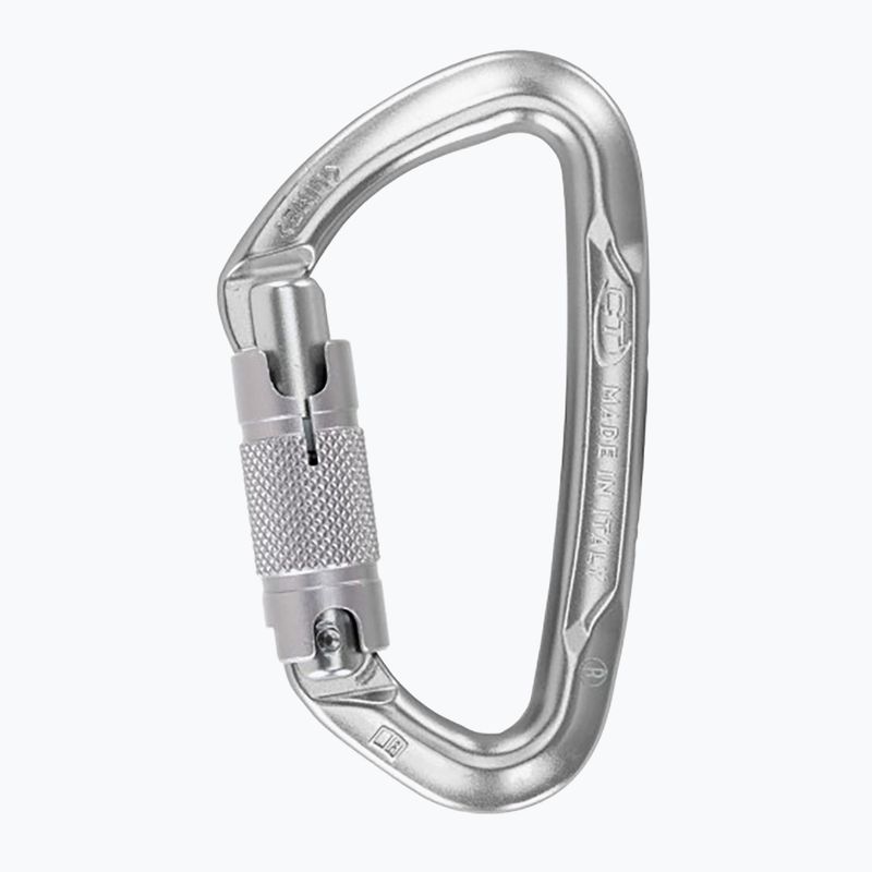 Карабін Climbing Technology Lime WG Twist Lock silver
