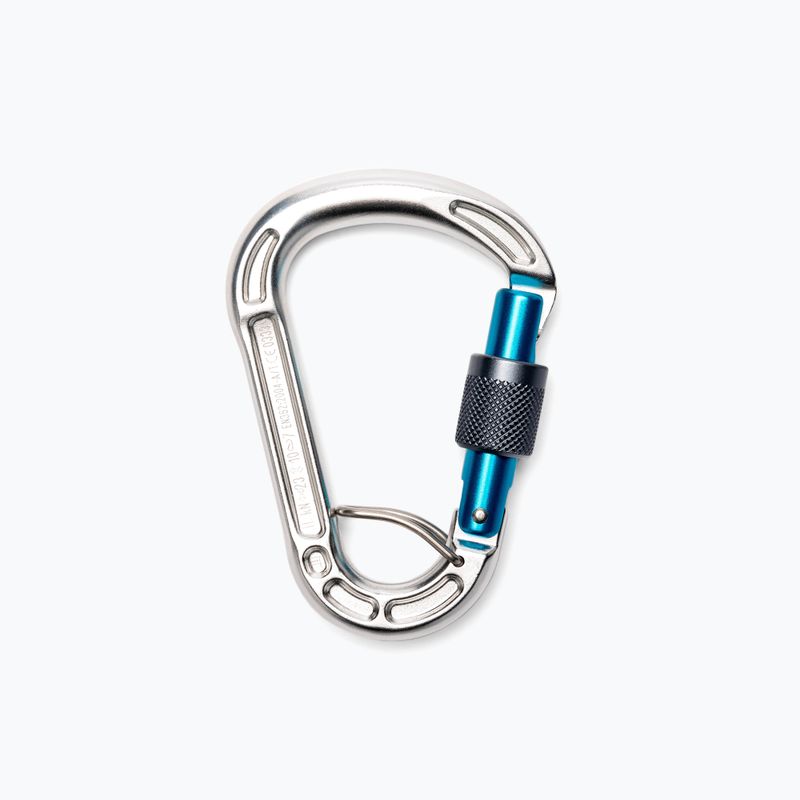 Карабін Climbing Technology Concept Hms Spring Bar Sg L338/02 сріблясто-синій 2C3380LXTZ