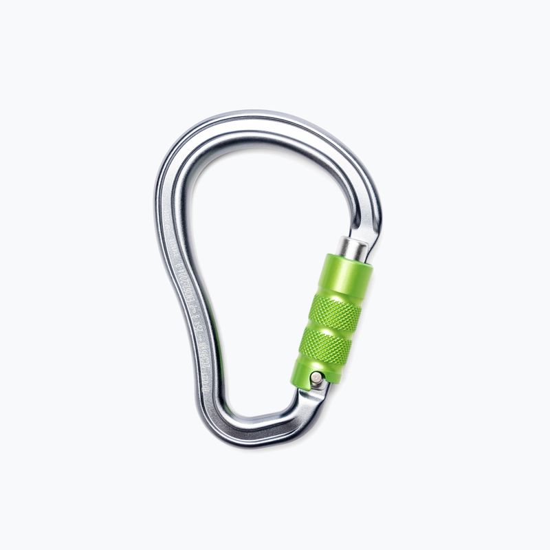 Карабін Climbing Technology Axis Big Tg L3860006 сріблясто-зелений 2C38600XPE