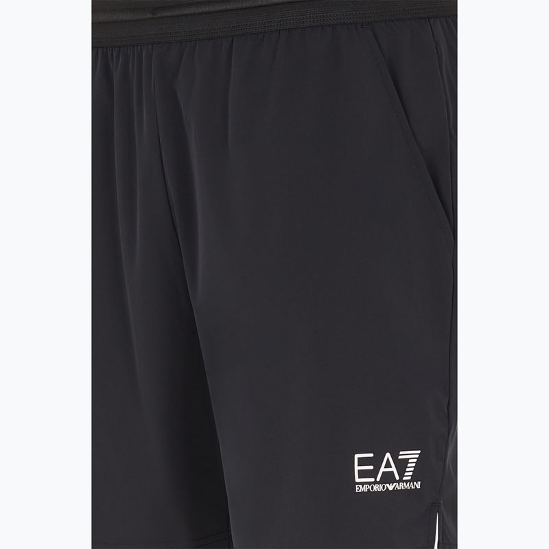 EA7 Комплект футболка + шорти Emporio Armani Ventus7 Travel біло-чорний 4