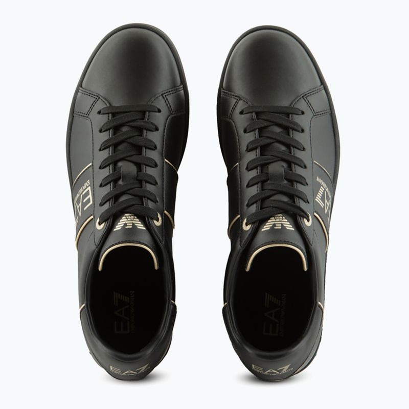 Кросівки EA7 Emporio Armani Classic Logo triple black/ gold 11