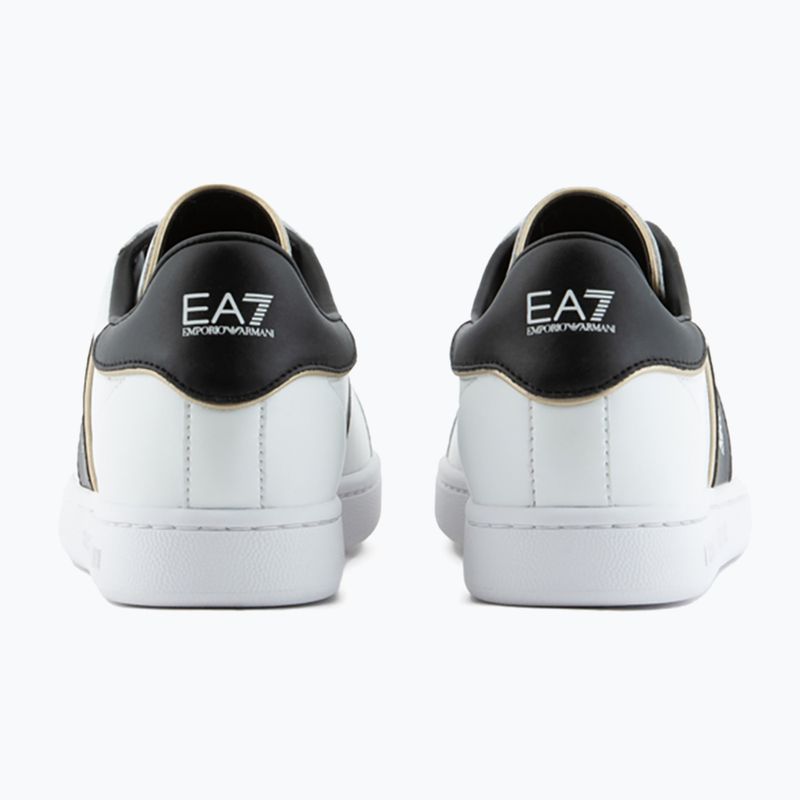 Кросівки EA7 Emporio Armani Classic Logo white/ black/ gold 10