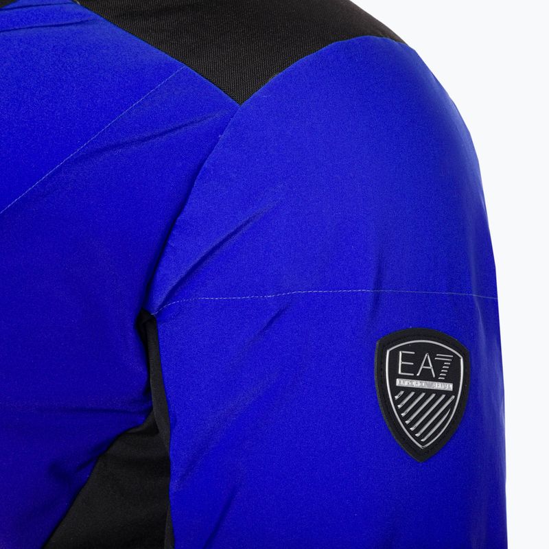 Чоловіча лижна куртка EA7 Emporio Armani Fiacca Piumino 6RPG06 синього кольору 3