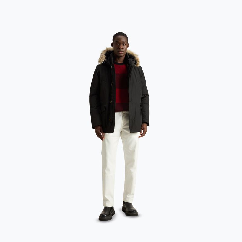 Куртка чоловіча Woolrich Arctic Detachable Fur Anorak black 2